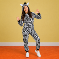 disfraz zebra- talla 12 nina
